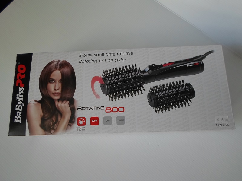 SPAZZOLA ROTANTE AD ARIA ROTATING 800 BABYLISS PRO